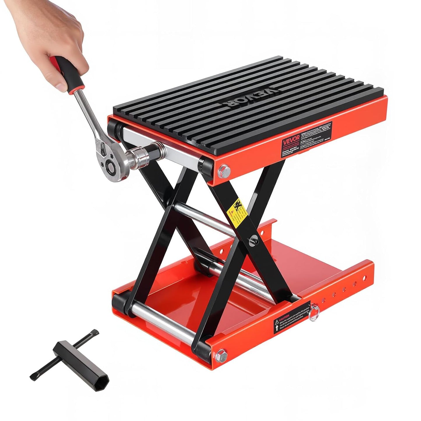VEVOR Motorcycle Lift Stand with 1200lbs Capacity for Repairs