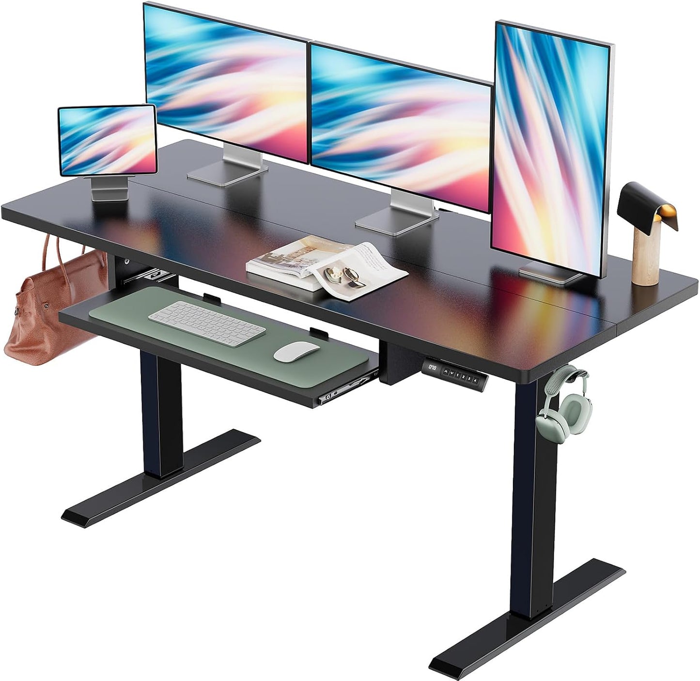 Height-Adjustable Electric Standing Desk for Effortless Work