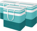 BlissTotes 3-Pack Laundry Basket - Large Collapsible Waterproof