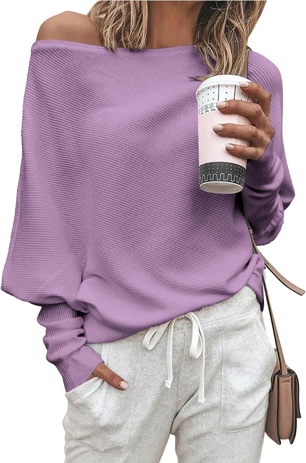 Stylish Off Shoulder Fall Sweaters for Women by Zenlonr
