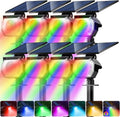 btfarm Solar Lights Outdoor Waterproof IP65 - 8 Pack LED Spotlights