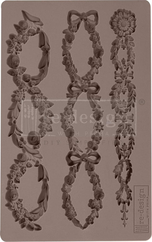 PRIMA MARKETING INC Redesign Mould 5X8 Floral Chain for Crafts