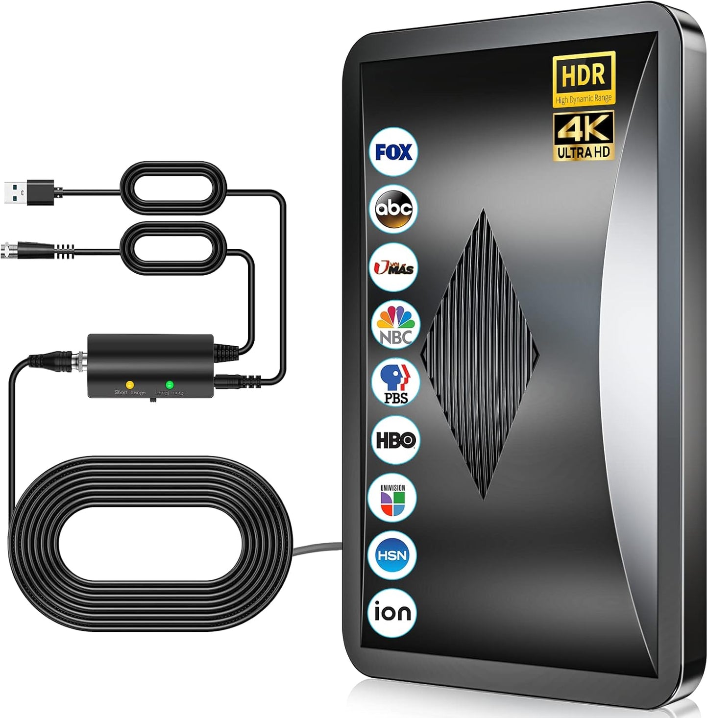 2024 Upgraded TV Antenna with 1000+ Miles Range for HDTVs