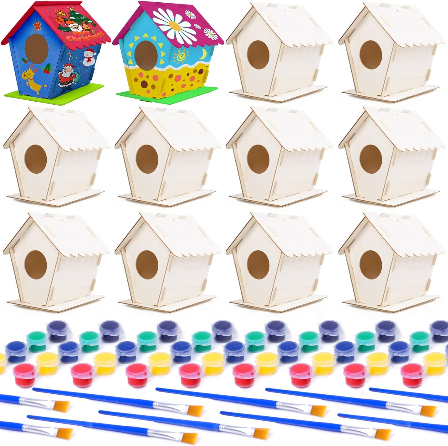 DIY Birdhouse Kit for Kids - Creative Wooden Crafts Set