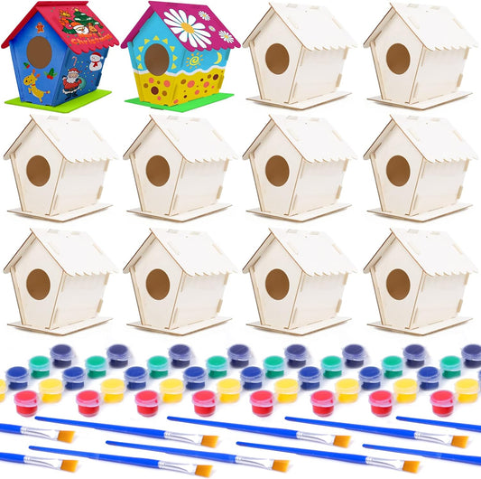 DIY Birdhouse Kit for Kids - Creative Wooden Crafts Set