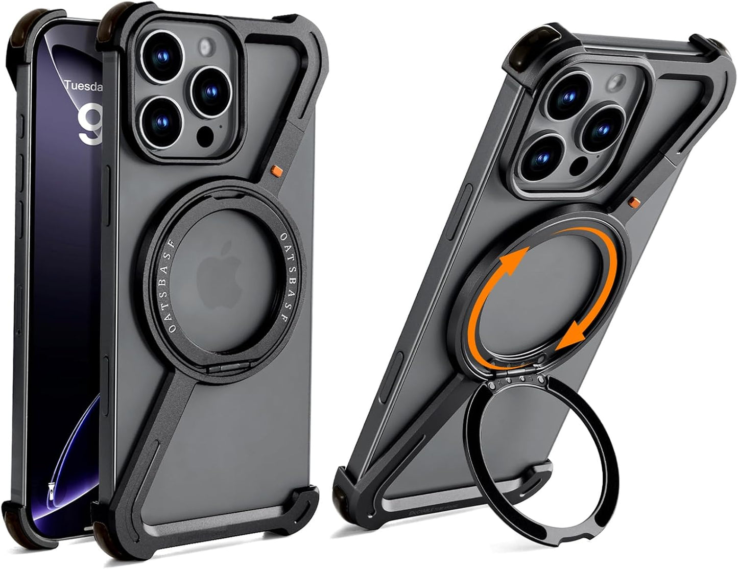 OATSBASF Minimalist Phone Case for iPhone 16 Pro Max 6.9 in