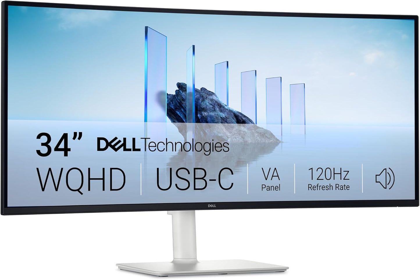 Dell 34 Plus USB-C Curved Monitor - Stunning 34-inch Display