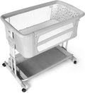 Cowiewie Bassinet Bedside Sleeper - 360 Mesh Rocking Bassinet