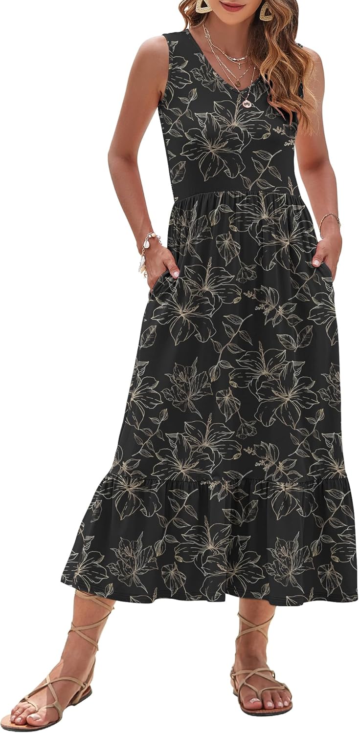 AUSELILY Womens Maxi Dress 2025: Stylish Summer Sundress