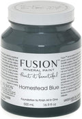 Fusion Mineral Paint 500 ml Homestead Blue - Smooth Matte Finish