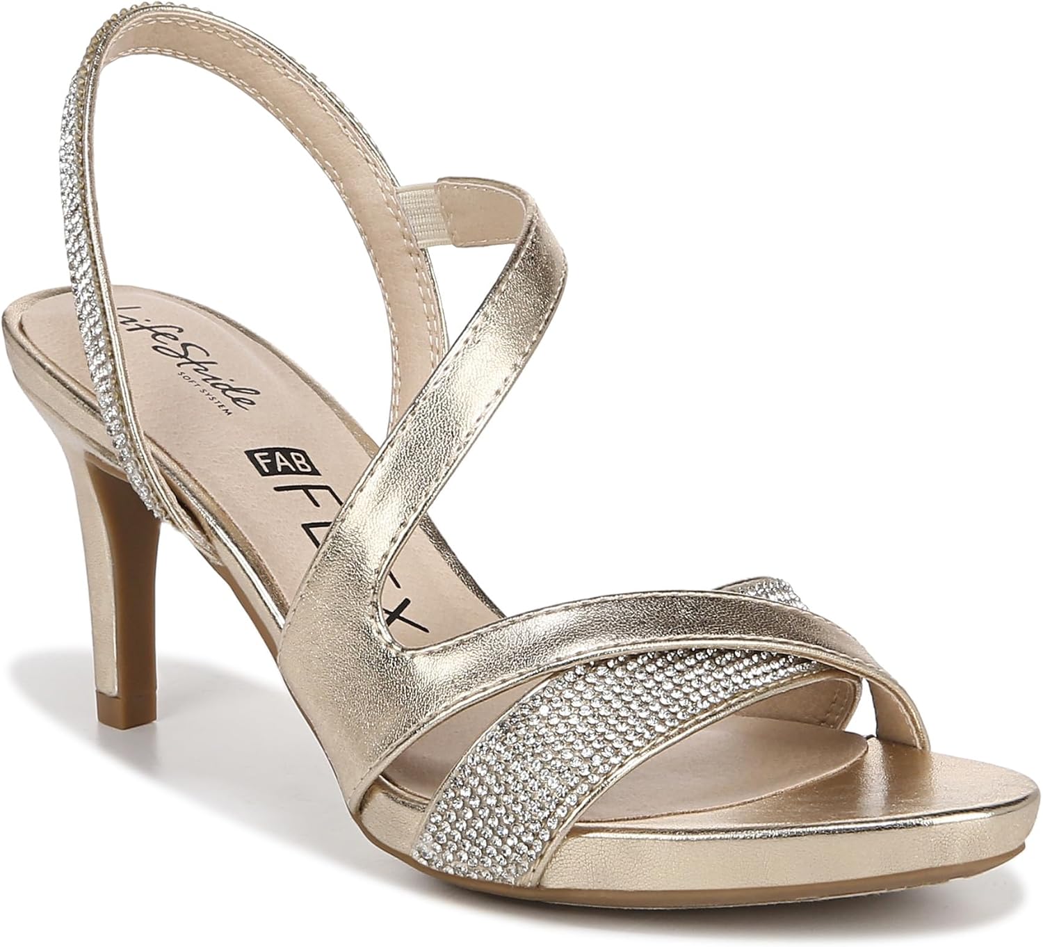 LifeStride Women's Mia Glitz Strappy Heeled Dress Sandals Review