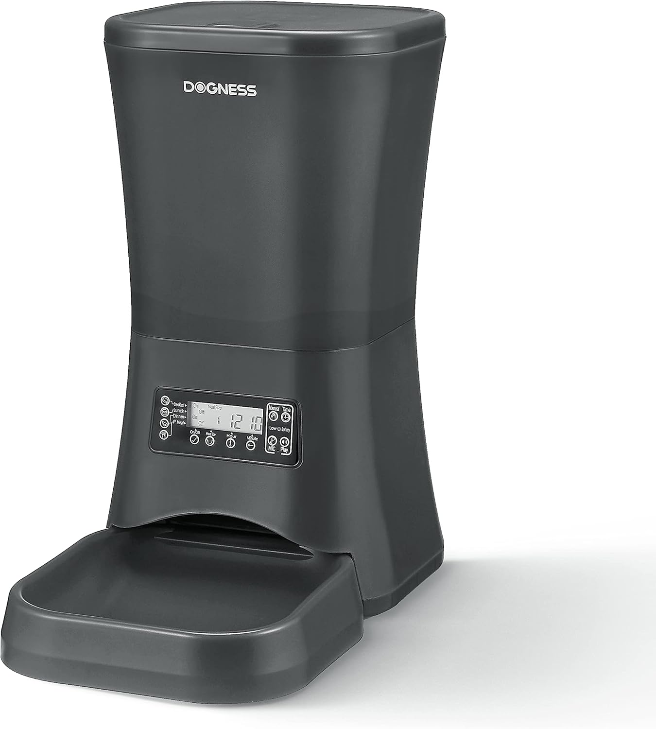 DOGNESS 9L Automatic Dog Feeder for Large Dogs with Timer