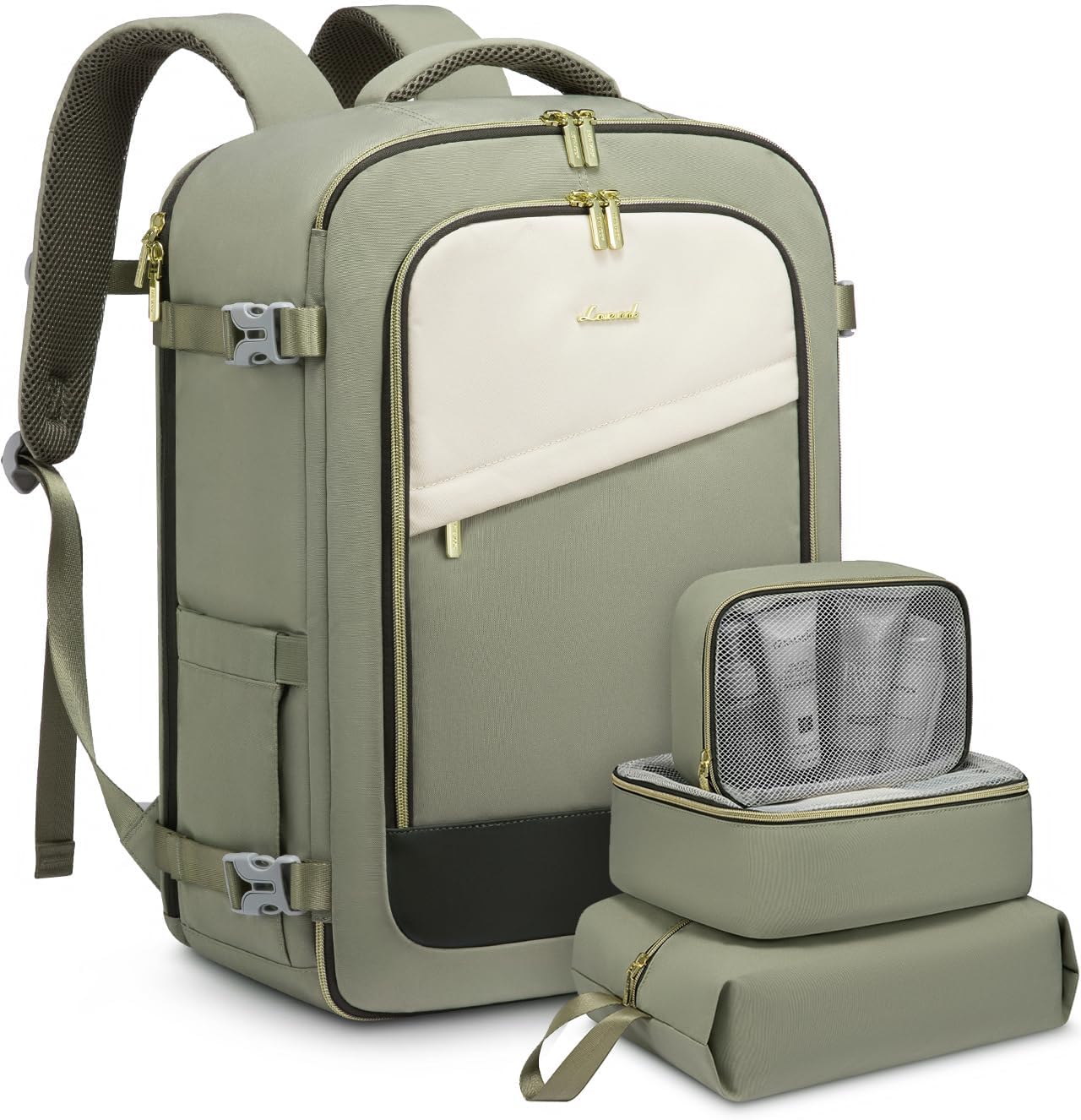 LOVEVOOK Travel Backpack for Women - 40L Carry On Bag