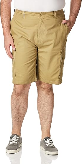 Nautica Men's Mini Ripstop Twill Cargo Short for Comfort and Style