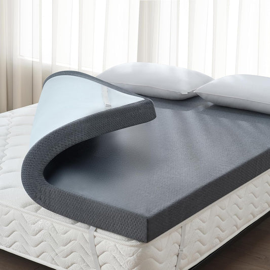 3 Inch Queen Memory Foam Mattress Topper for Cool Sleep