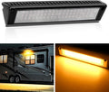 RV Exterior Porch Light 13 in Amber Beam LED - Bright Camping Light