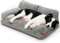 MEWOOFUN Cat Bed for Indoor Cats and Small Dogs, Cozy Sofa