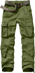 Alfiudad Womens Cargo Pants with Pockets - Casual Tactical Utility
