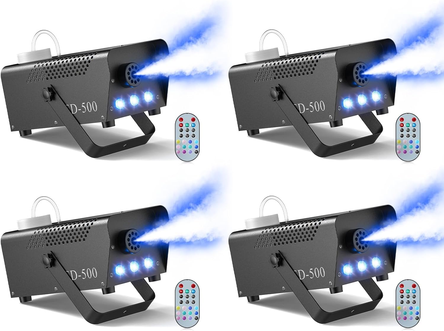 Fog Machine with Lights for Halloween and Parties - 500W Power