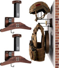 OneTigris Tactical Gear Wall Mount Helmet Holder - Heavy Duty Rack