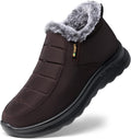 Womens Winter Snow Boots Fur Lined Waterproof Ankle Boot - Warm