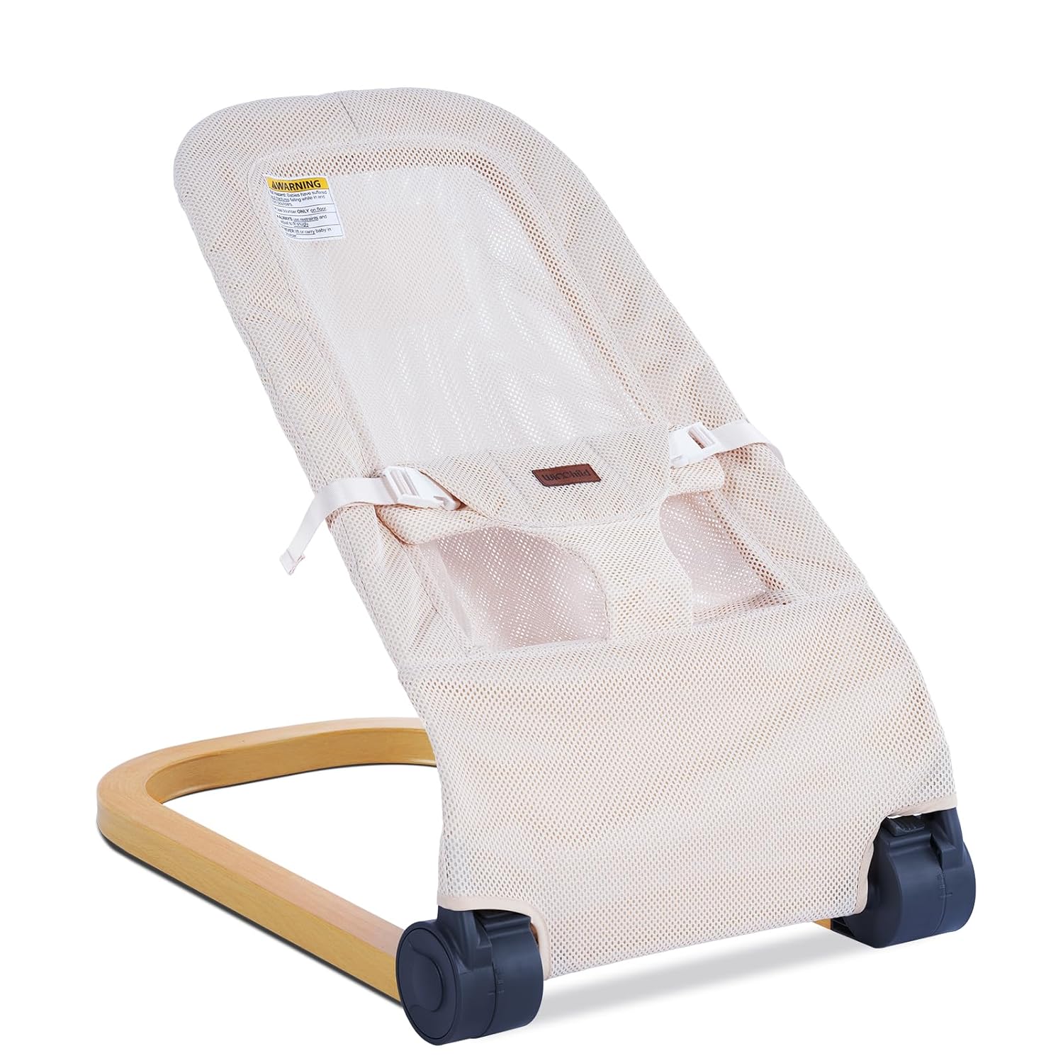 Portable Baby Bouncer Seat with Adjustable Height for Infants