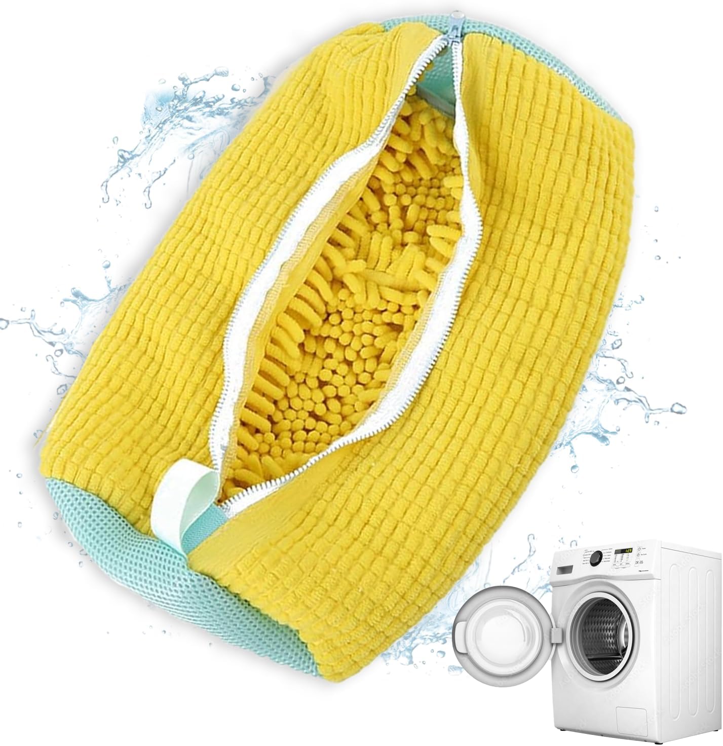 Reusable Shoe Washing Bag - Gentle Clean for All Shoes! 