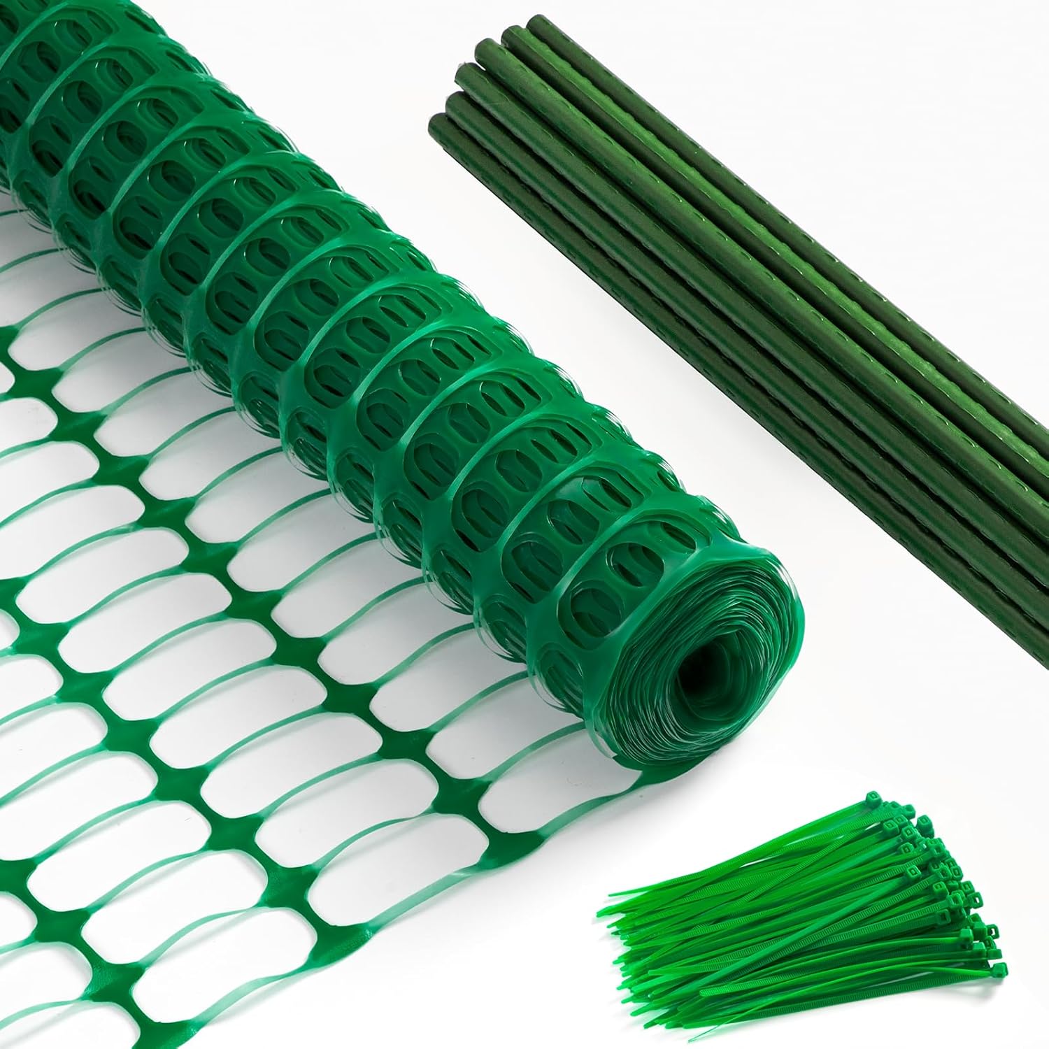 Temporary Fence Plastic Safety Barrier for Dogs and Gardens