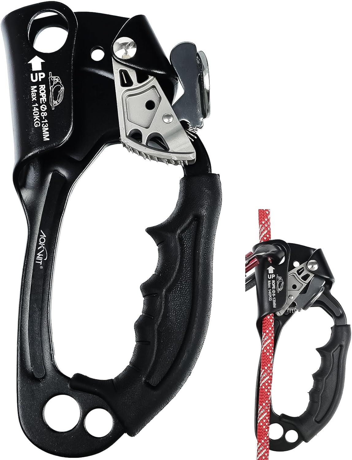 AOKWIT Rope Ascender: Strong Aluminum Alloy Climbing Gear