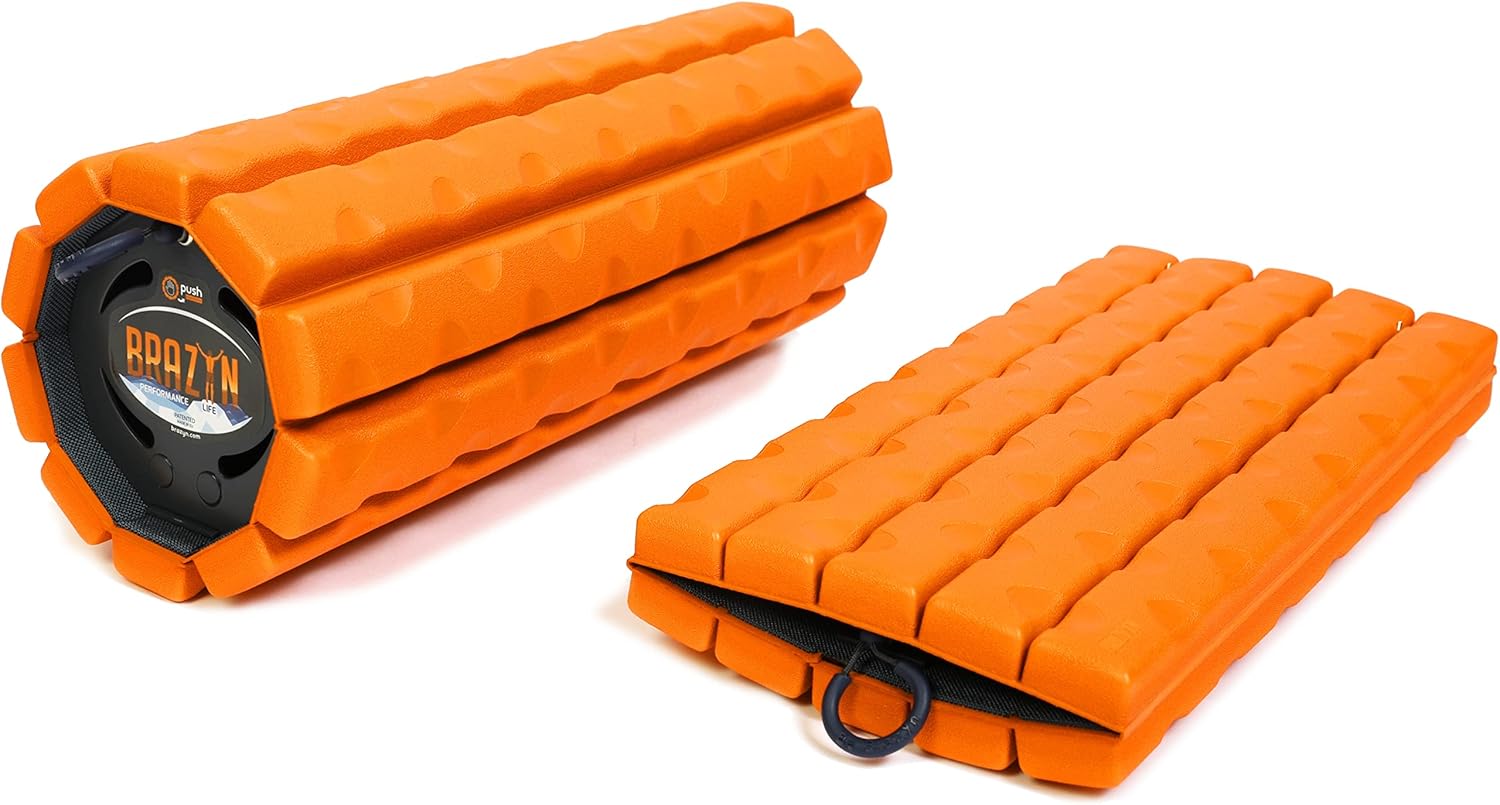 Morph Foam Roller by Brazyn: Ultimate Travel Muscle Relief