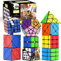 STEAM Life Speed Cube Set 10 Pack - Variety of Shapes & Difficulty