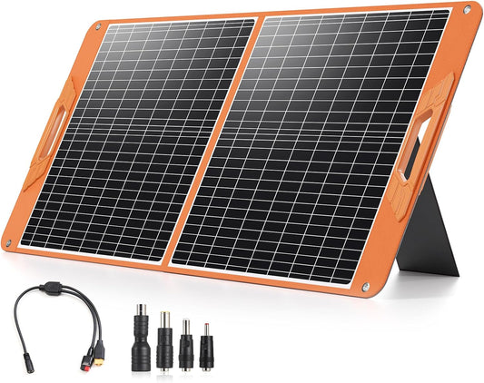60W Portable Solar Panel for Power Station - High Efficiency