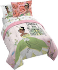 Princess and The Frog 5 Piece Twin Bed Set with Tiana Design