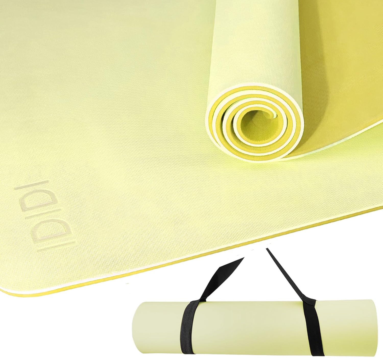 Eco-Friendly Non-Skid Yoga Mat with Strap for All Ages