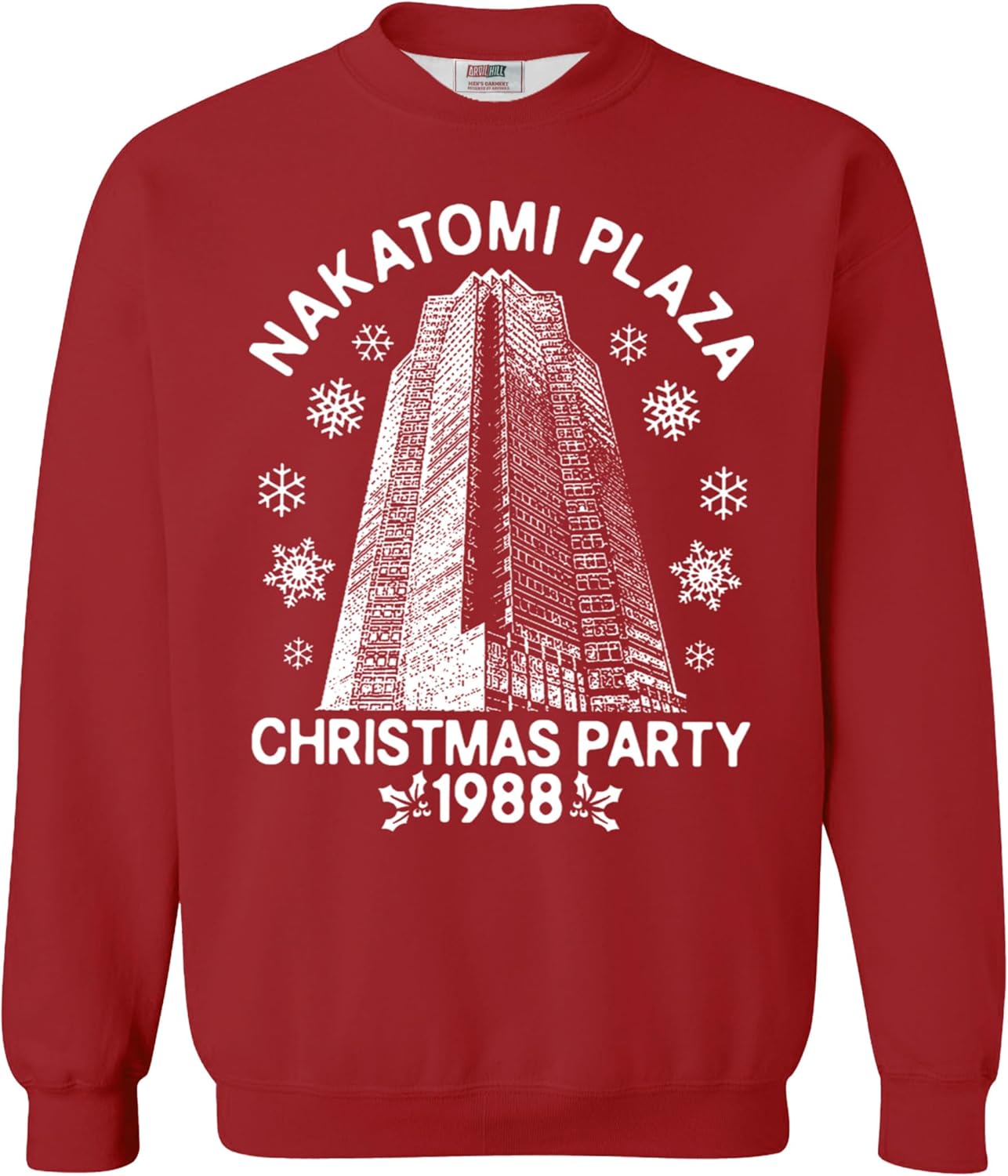 Arvilhill Men's Fleece-Lined Christmas Sweatshirt for Fun