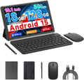 COOPERS Tablet Android 15 10in - 18GB RAM 128GB ROM for Work & Media