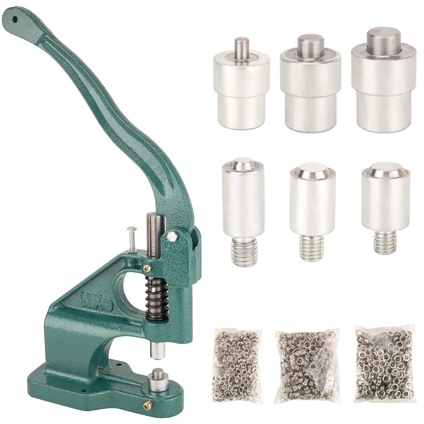 Hand Press Heavy Duty Eyelet Grommet Machine Tool Kit Review