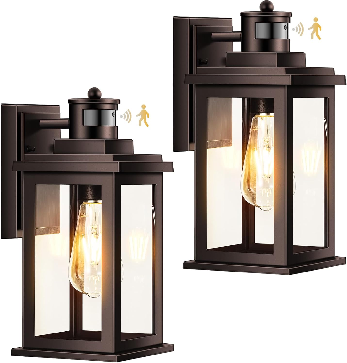 VIANIS Outdoor Motion Sensor Lights for Home Safety and Style