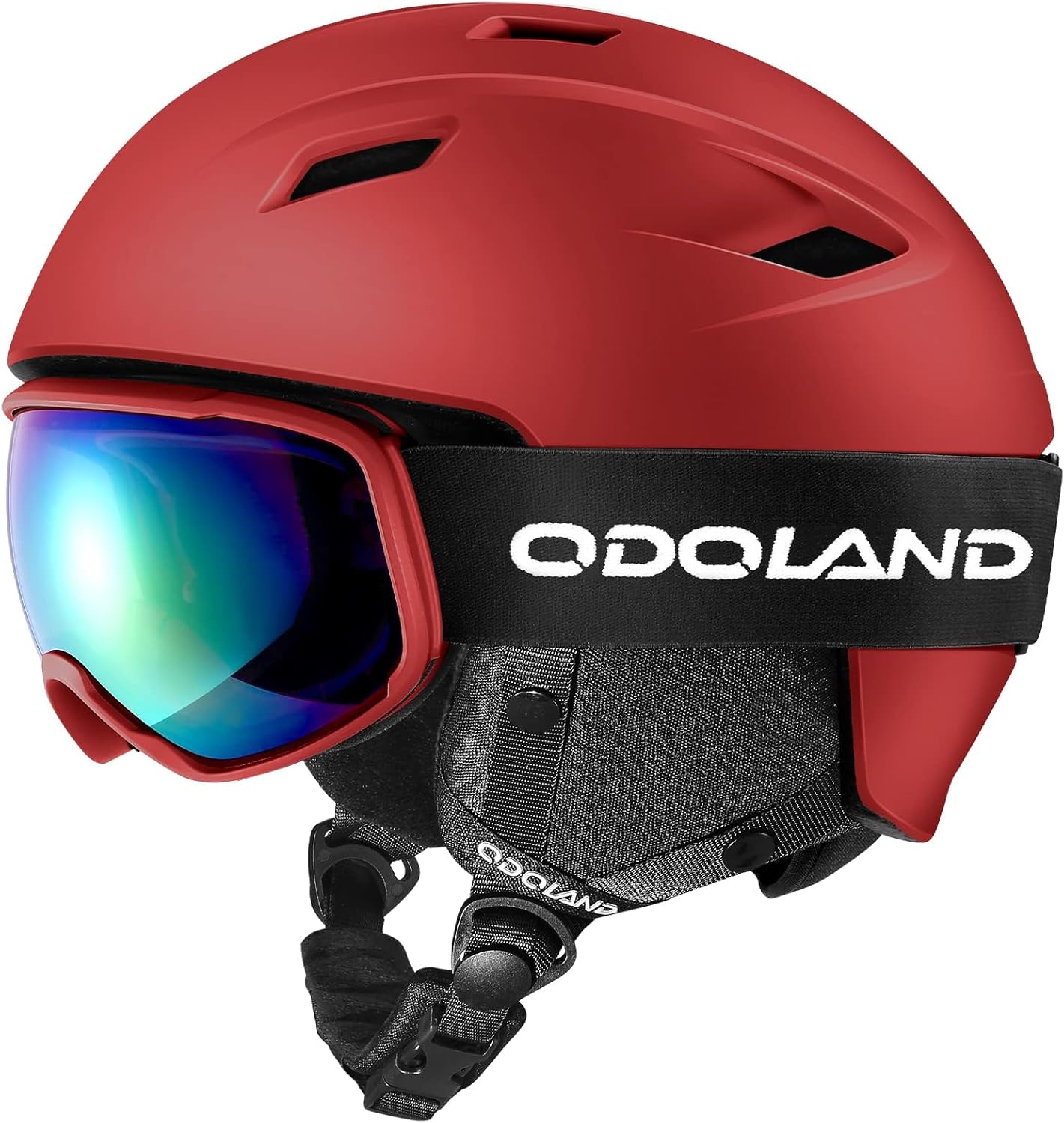 Odoland Ski Helmet & Goggles Set - Ultimate Snow Gear