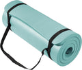 Yoga Mat 1-Inch Thick Exercise Mat for Men & Women - Extra Cushion