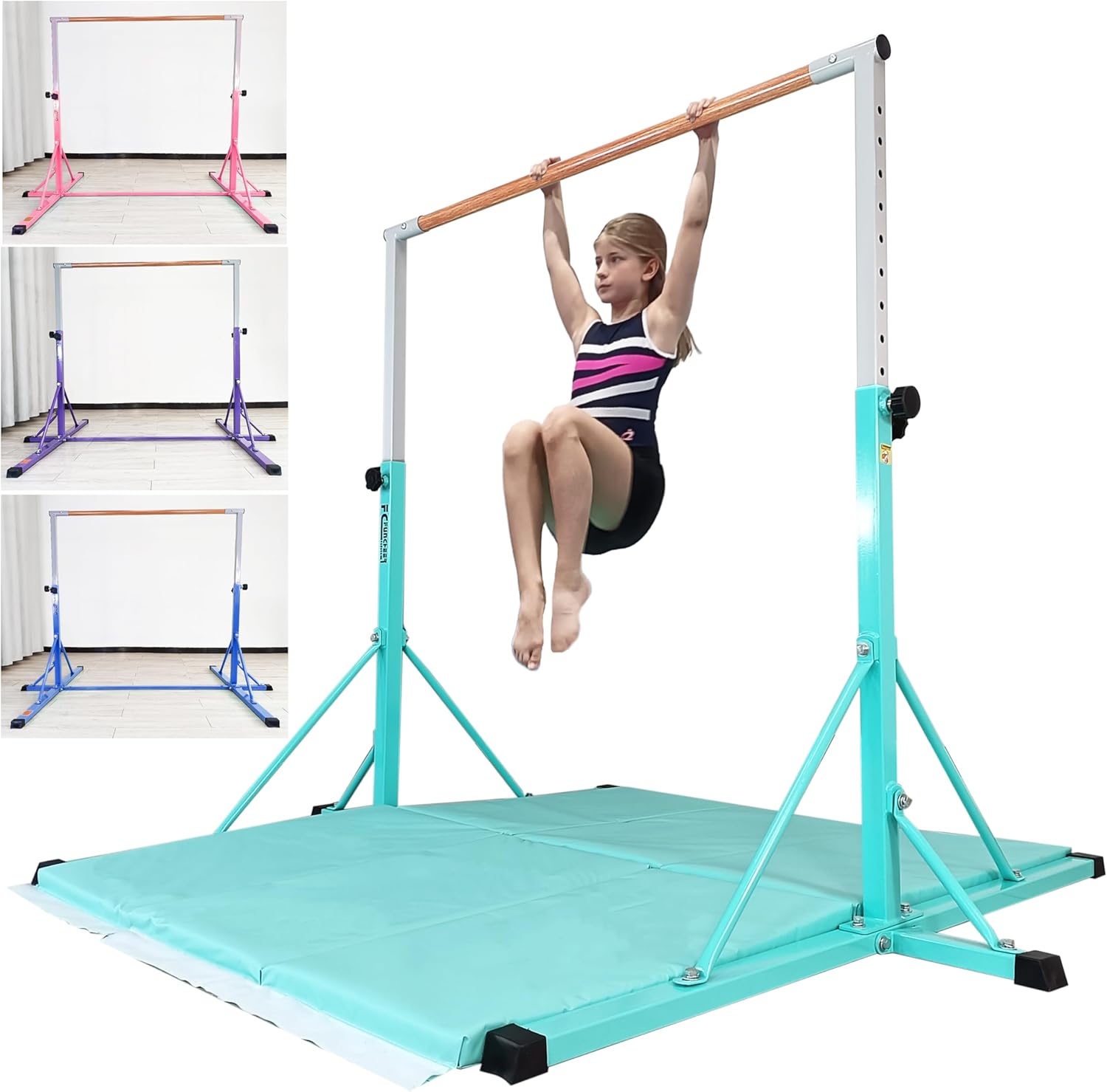 Adjustable Gymnastics Bar for Kids, Perfect for Home Training