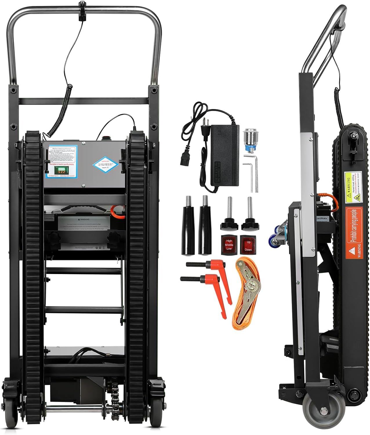 Electric Stair Climbing Dolly for Easy Heavy Load Transport