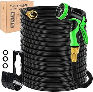 Gardentime Expandable Garden Hose 50ft Leak-proof and Flexible