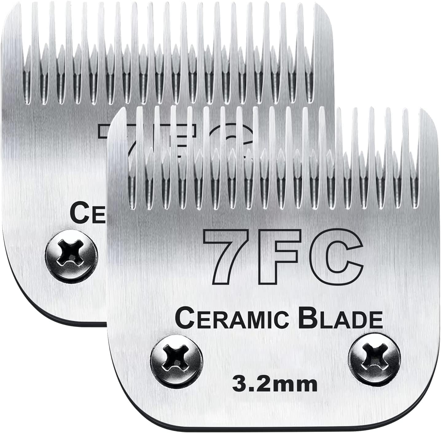 2PC 7FC Blade Dog Grooming Clipper Blade for Andis Oster Wahl