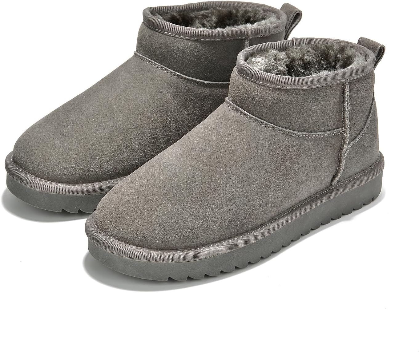 Project Cloud Women's Genuine Leather Ankle Boots for Winter