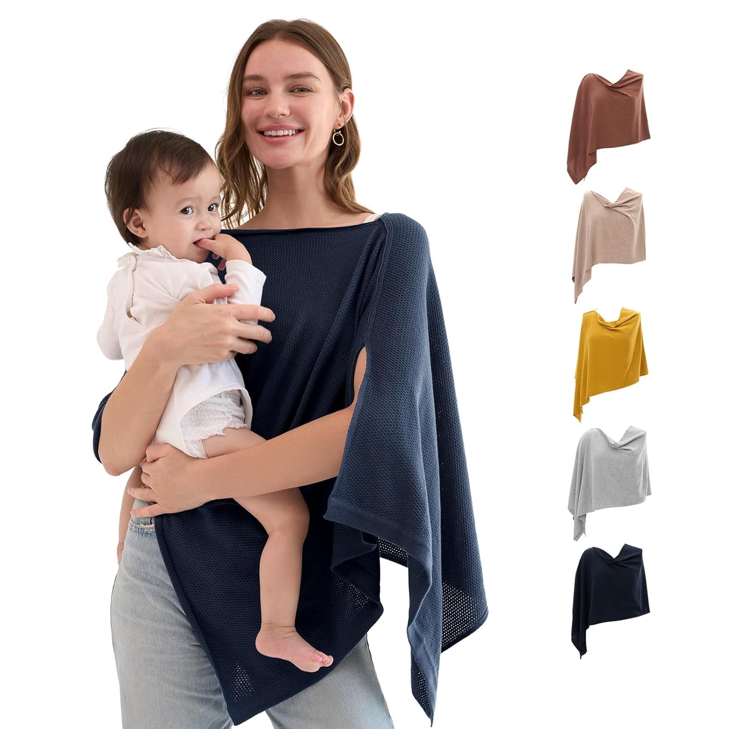 Momcozy Nursing Cover for Breastfeeding and Stylish Scarf