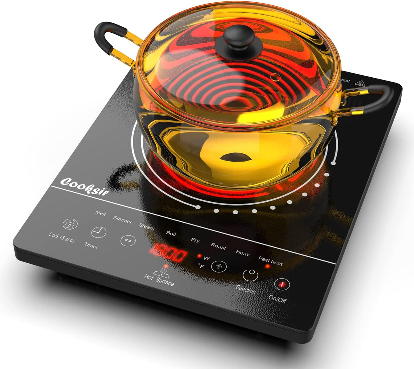 Single Burner Electric Cooktop for Quick and Easy Cooking