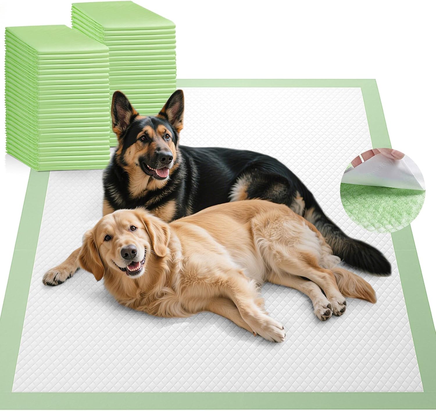 Gimars Extra Large 36x36 Heavy Absorbency Dog Pads for Pets