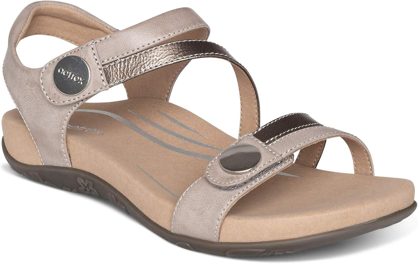 Aetrex Women's Jess Orthopedic Sandals with Arch Support