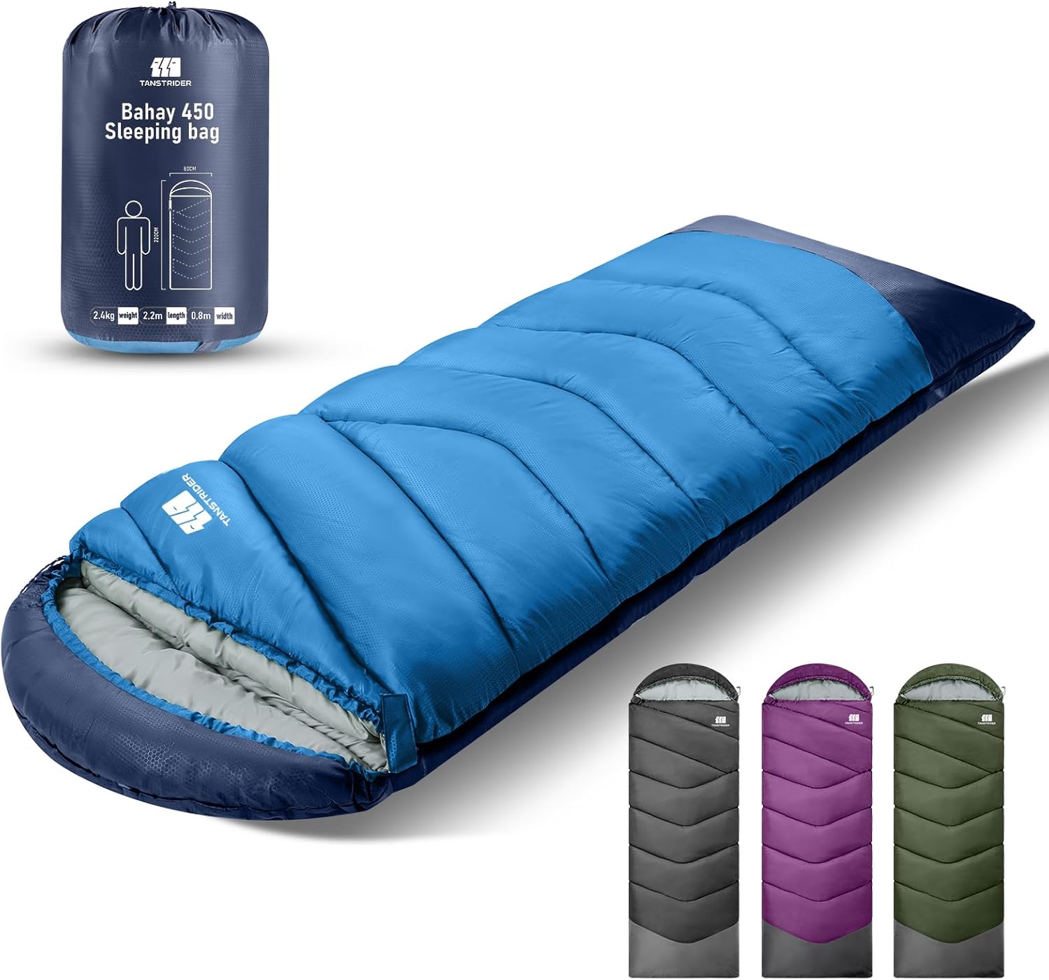 Sleeping Bags for Adults Cold Weather - Portable & Waterproof